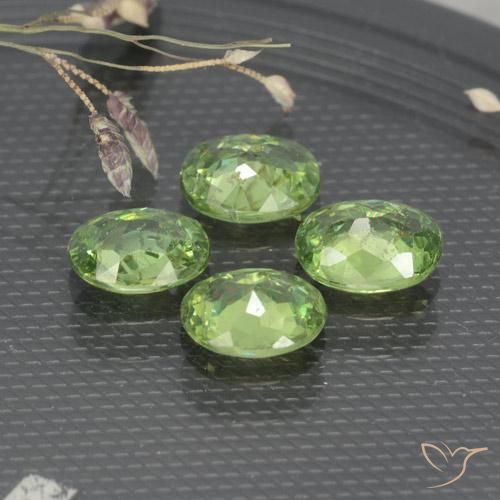 Shop natural 1.67ct Vert moyen Grenat démantoïde gems, ovale, from Namibie at GemSelect. In stock, global shipping!