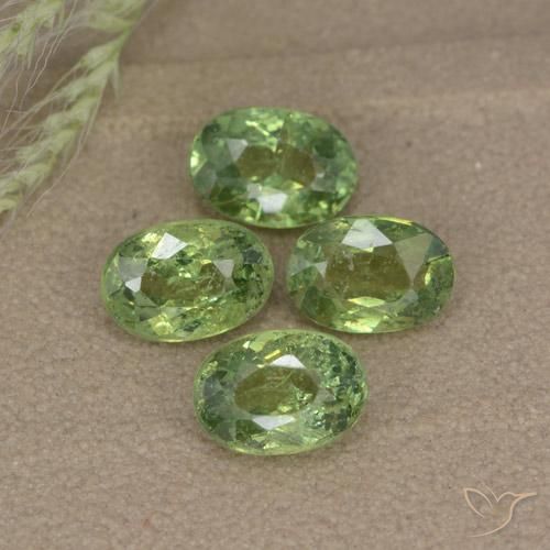 Shop natural 2.74ct Vert moyen Grenat démantoïde gems, ovale, from Namibie at GemSelect. In stock, global shipping!