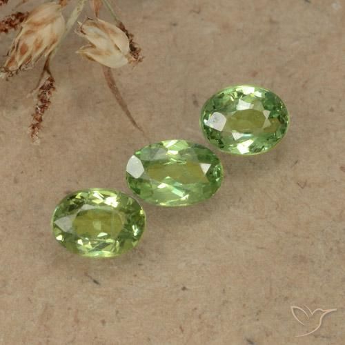Shop natural 0.71ct Vert chaud Grenat démantoïde gems, ovale, from Namibie at GemSelect. In stock, global shipping!