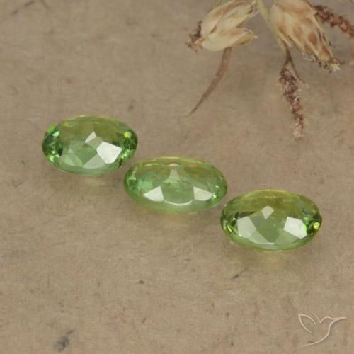 Shop natural 0.71ct Vert chaud Grenat démantoïde gems, ovale, from Namibie at GemSelect. In stock, global shipping!