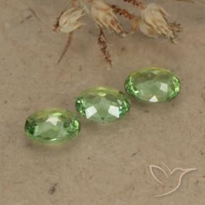 Shop natural 1.02ct Vert citron Grenat démantoïde gems, ovale, from Namibie at GemSelect. In stock, global shipping!