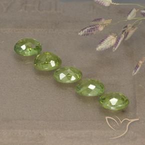 Shop natural 2.66ct Vert jaunâtre Grenat démantoïde gems, ovale, from Namibie at GemSelect. In stock, global shipping!