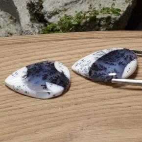 Achetez naturel ct multicolore agate dendritique gems, en forme de poire, en provenance inde chez gemselect. en stock, livraison internationale!