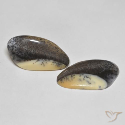 Shop natural 38.04ct Brown-Black Dendritique Agate gems, Fantaisie, from Inde at GemSelect. In stock, global shipping!