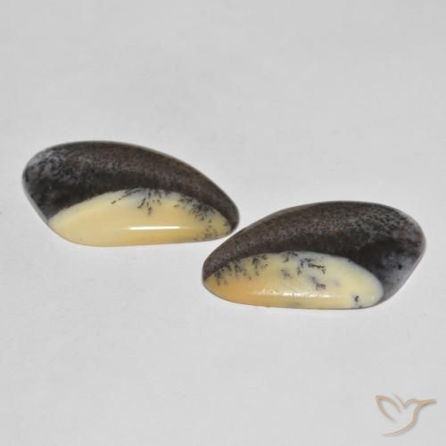 Shop natural 38.04ct Brown-Black Dendritique Agate gems, Fantaisie, from Inde at GemSelect. In stock, global shipping!