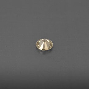 Diamant jaune naturelle coupe roude, 0,14 ct, VS