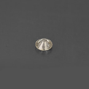 Diamant jaune naturelle coupe roude, 0,16 ct, VS
