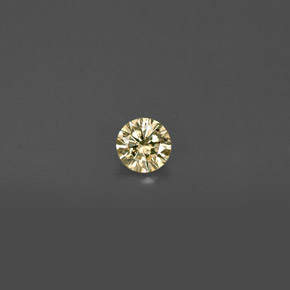 Diamant Champagne naturelle Coupe roude, 0.15 ct, VS