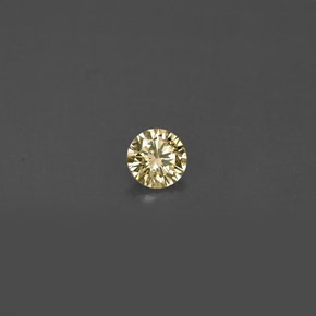 Diamant Champagne naturelle Coupe roude, 0.15 ct, VS