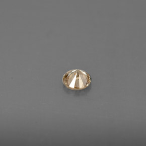 Diamant jaune naturelle coupe roude, 0,14 ct, VS