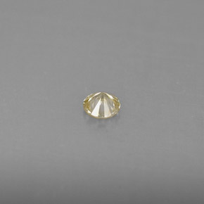 Diamant Champagne naturelle Coupe roude, 0.13 ct, VS