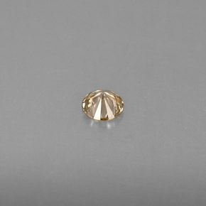 Diamant jaune naturelle coupe roude, 0,18 ct, VS