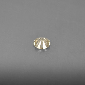 Diamant jaune naturelle coupe roude, 0,15 ct, VS