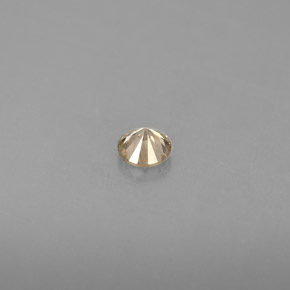 Diamant jaune naturelle coupe roude, 0,16 ct, VS