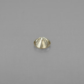 Diamant jaune naturelle coupe roude, 0,17 ct, VS