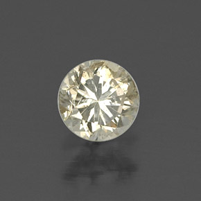 Diamant jaune naturelle coupe roude, 0,23 ct, VS