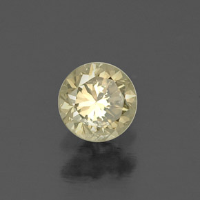 Diamant jaune naturelle coupe roude, 0,23 ct, VS-SI