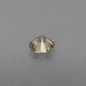 Diamant jaune naturelle coupe roude, 0,24 ct, VS