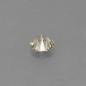Diamant jaune naturelle coupe roude, 0,21 ct, VVS-VS