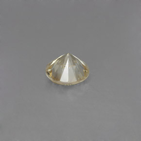 Diamant Champagne naturelle Coupe roude, 0.18 ct, VS