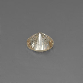 Diamant jaune naturelle coupe roude, 0,17 ct, VS