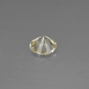 Diamant jaune naturelle coupe roude, 0,16 ct, VS