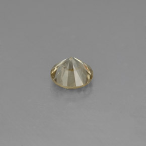 Diamant Champagne naturelle Coupe roude, 0.16 ct, VS