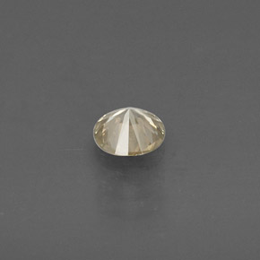 Diamant Champagne naturelle Coupe roude, 0.17 ct, VS