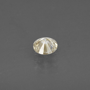 Diamant jaune naturelle coupe roude, 0,15 ct, VS