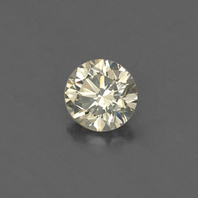 Diamant Champagne naturelle Coupe roude, 0.20 ct, VVS-VS