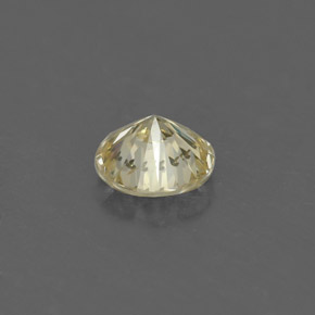 Diamant jaune naturelle coupe roude, 0,16 ct, VS-SI