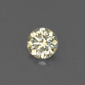Diamant Champagne Fantaisie naturelle Coupe roude, 0.15 ct, VS