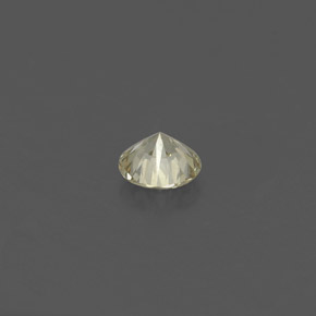 Diamant jaune naturelle coupe roude, 0,14 ct, VS