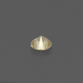 Diamant Champagne Fantaisie naturelle Coupe roude, 0.13 ct, VS