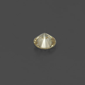 Diamant jaune naturelle coupe roude, 0,15 ct, VS