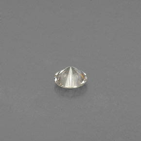 Diamant Champagne naturelle Coupe roude, 0.10 ct, VS