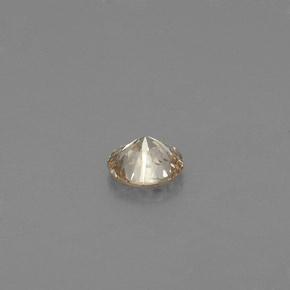 Diamant Champagne naturelle Coupe roude, 0.13 ct, VS