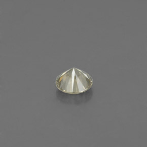 Diamant jaune naturelle coupe roude, 0,10 ct, VS