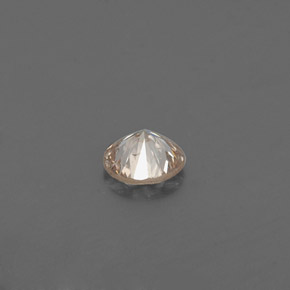 Diamant jaune naturelle coupe roude, 0,12 ct, VS