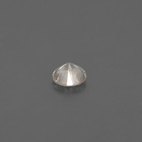 Diamant jaune naturelle coupe roude, 0,08 ct, VS