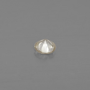 Diamant jaune naturelle coupe roude, 0,10 ct, VS