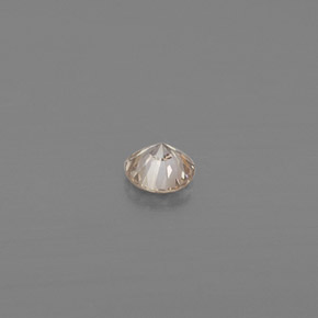 Diamant jaune naturelle coupe roude, 0,08 ct, VS