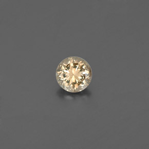 Diamant jaune naturelle coupe roude, 0,17 ct, VS