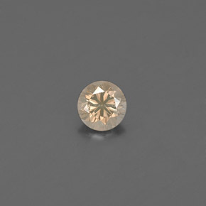Diamant jaune naturelle coupe roude, 0,16 ct, VS