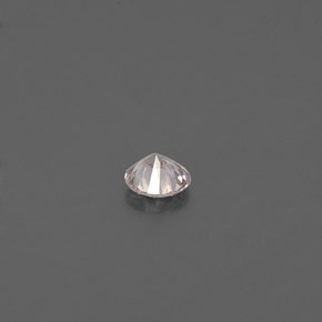 Diamant Champagne naturelle Coupe roude, 0.08 ct, VS