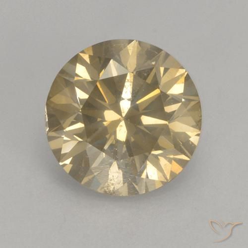 Diamant champagne naturelle Tour, 1.54 ct, SI