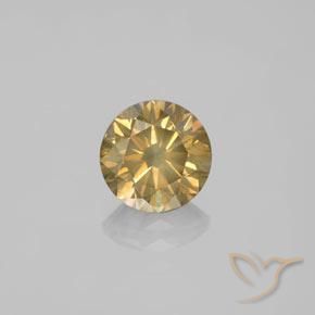 1.50ct Naturel champagne Diamant, Tour, SI