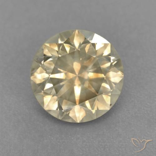 1.85ct Naturel Champagne Diamant, Tour, SI