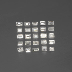 Achetez naturel ct blanc diamant gems, baguette, en provenance afrique du sud chez gemselect. en stock, livraison internationale!