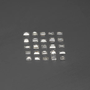 Achetez naturel ct blanc diamant gems, baguette, en provenance afrique du sud chez gemselect. en stock, livraison internationale!